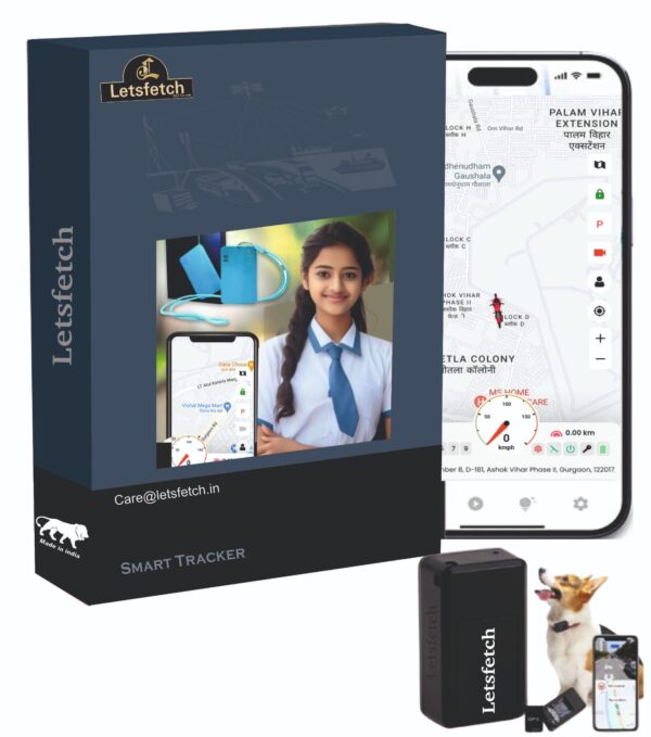 Letsfetch personal for Kids and pets GPS TRACKER for vehicle