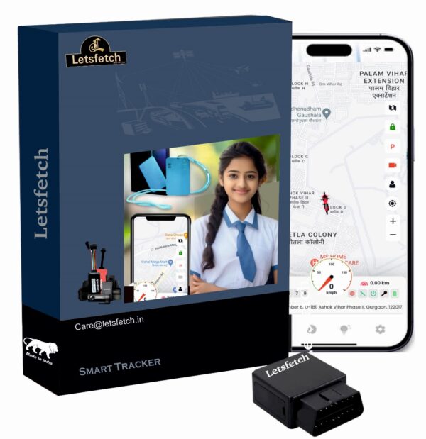 Letsfetch plug and play GPS TRACKER for vehicle